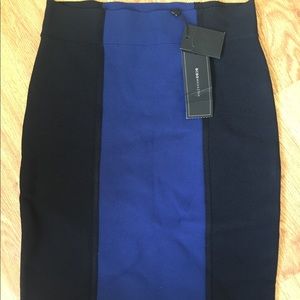 New BCBG fitted midi skirt